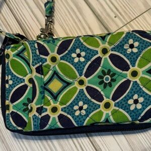 Vera Bradley Daisy Daisy Wristlet w/ ID Window